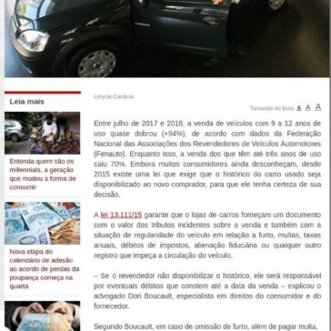 Para não comprar gato por lebre: lei dá garantias para quem compra carro usado – Extra