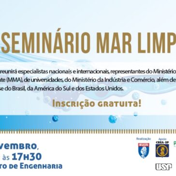 Instituto de Engenharia e Fórum Setorial dos Plásticos promovem o seminário “Por um Mar Limpo”