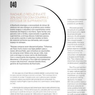 Riachuelo reduz em até 20% gastos com compras e estoque de suprimentos – Portal No Varejo