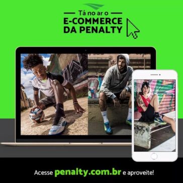 Penalty lança e-commerce – Comunicação & Cia