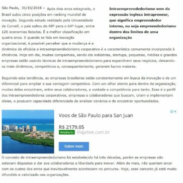 Intraempreendedorismo: um sistema para acelerar inovação dentro de indústrias, empresas e startups – Jornal de Humaita