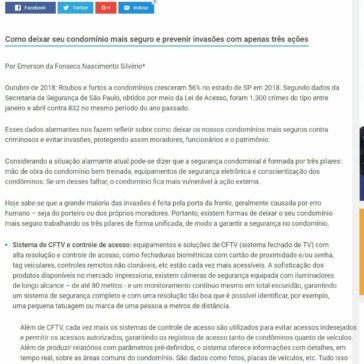 Condomínio seguro – Síndico Net