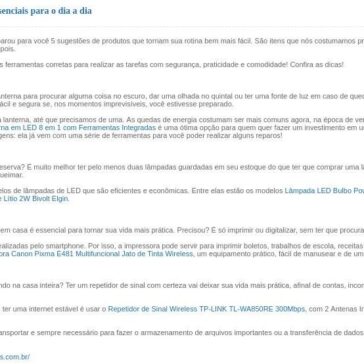 Creative Cópias: 5 produtos essenciais para o dia a dia – Agência o Globo