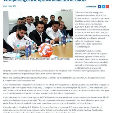 Votuporanguense aprova aumento de datas – Diário da Região Online