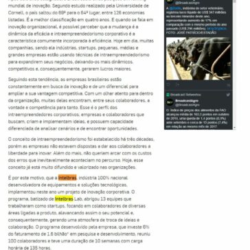 Intraempreendedorismo: um sistema para acelerar inovação dentro de indústrias, empresas e startups – Agência Estado