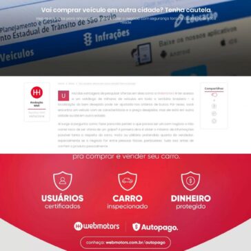 Vai comprar veículo em outra cidade? Tenha cautela – Web Motors