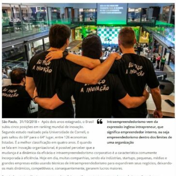 Intraempreendedorismo: um sistema para acelerar inovação dentro de indústrias, empresas e startups – Apps Tudo