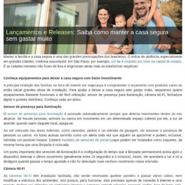 Saiba como manter a casa segura sem gastar muito – Guia do CFTV