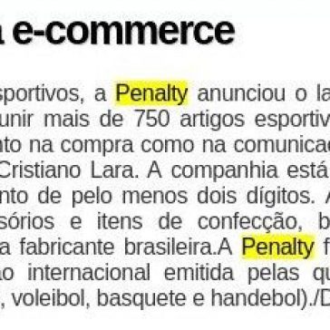 Penalty inaugura e-commerce – DataMark