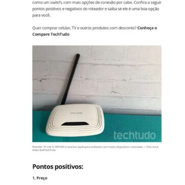 Roteador TP-Link TL-WR740N é bom? Confira os prós e contras do modelo – Tech tudo