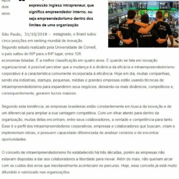 Intraempreendedorismo: um sistema para acelerar inovação dentro de indústrias, empresas e startups – Mobilidade Sampa