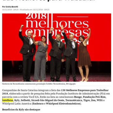 Empresas catarinenses na lista das Melhores para Trabalhar – NSC Total