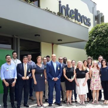 Intelbras recebe comitiva americana e prefeita do município de São José (SC)
