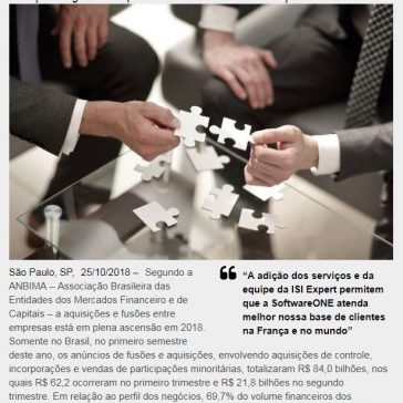 Aquisições e fusões movimentam o mercado de tecnologia em 2018 – Falando de Gestão