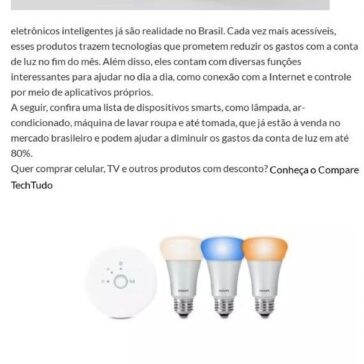 Quatro eletrônicos smart que ajudam a economizar energia em casa – Paraíba Urgente