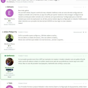 Provedor de internet tem ACESSO ao meu login? -Clube do Hardware