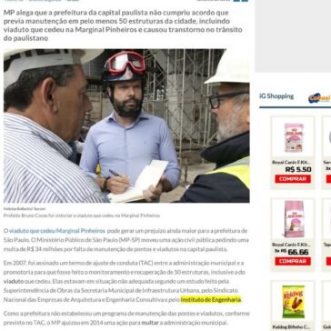 MP quer multar prefeitura de São Paulo por falta de manutenção em viadutos – Último Segundo