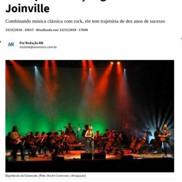 Espetáculo Rock?n Camerata terá apresentação gratuita em Joinville – NSC Total NSC Total