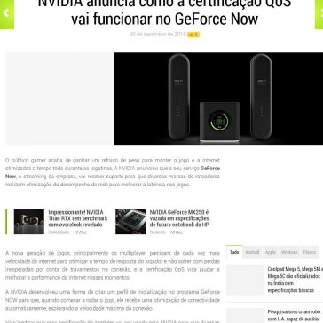 NVIDIA anuncia como a certificação QoS vai funcionar no GeForce Now-Tudocelular
