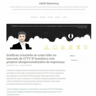 Intelbras consolida-se como líder no mercado de CFTV IP brasileiro com projetos ultrapersonalizados de segurança- AM3D Marketing