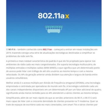 Nova geração do Wi-Fi está chegando – Alexandre Porfírio