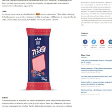 Nostalgia: 7 Belo e outros produtos da infância que ganharam cara nova – Band