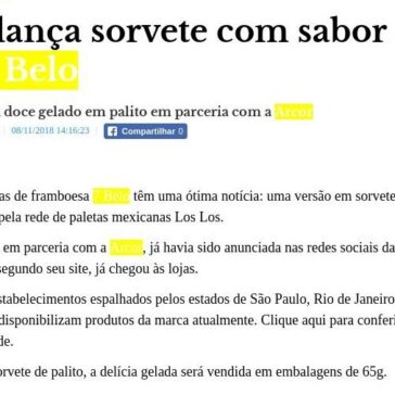 Rede lança sorvete com sabor de bala 7 Belo – Leia Mais BA