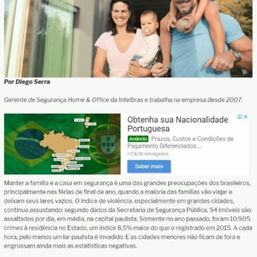 Saiba como manter a sua casa segura no período de férias sem gastar muito -Jornal O Folha
