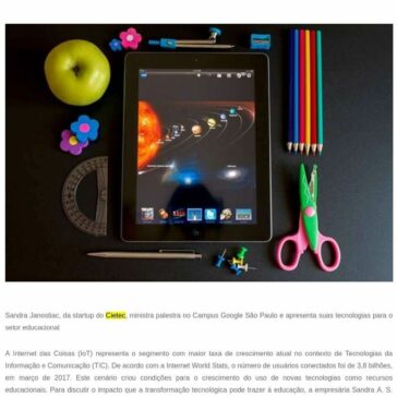 CEO da New Midia palestra sobre o impacto da Internet das Coisas na educação – SEGS