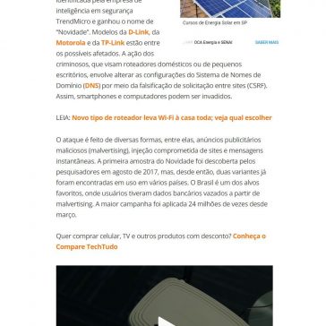 Novo ataque a roteadores pode roubar dados bancários de brasileiros-Tech tudo