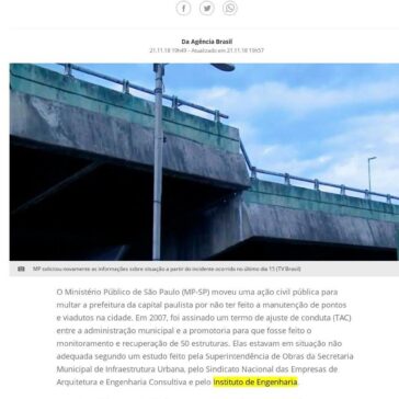 MP quer multar prefeitura de SP por falta de manutenção de viadutos – A Tribuna (On-line)