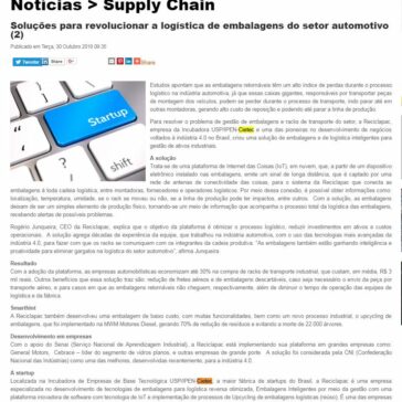 Soluções para revolucionar a logística de embalagens do setor automotivo (2) – Revista LOGÍSTICA