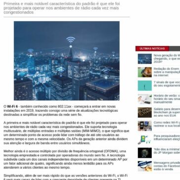 Nova geração do Wi-Fi está chegando, o que esperar dele em 2019? – IDG Now!