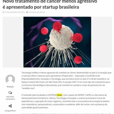 Novo tratamento de câncer menos agressivo é apresentado por startup brasileira – Fórum Saúde Digital