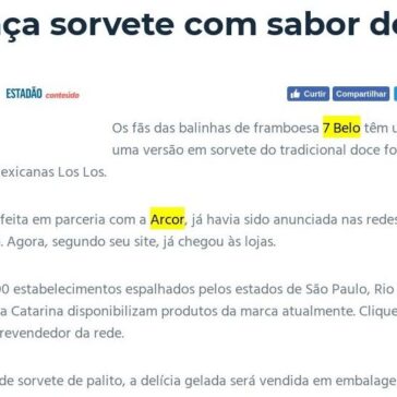 Rede lança sorvete com sabor de bala 7 Belo – A Crítica (On-line)