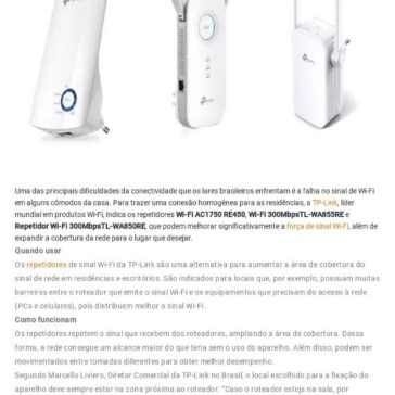 TP-Link oferece soluções para aumentar a conectividade da sua casa-Inteligência Móvel
