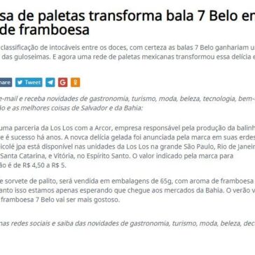 Empresa de paletas transforma bala 7 Belo em picolé de framboesa – The World News
