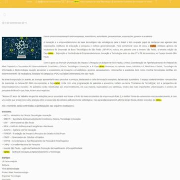 III Expocietec reúne startups de base tecnológica e apresenta fronteiras da inovação no Brasil – Anprotec