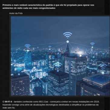 Wi-Fi – Nova geração do Wi-Fi está chegando, o que esperar dele em 2019? – Assuntos de Redes e Afins