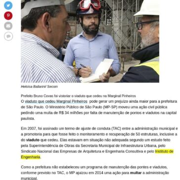 MP quer multar prefeitura de São Paulo por falta de manutenção em viadutos – FA Notícias