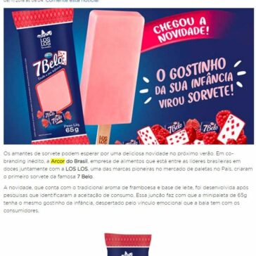 ARCOR TRANSFORMOU A FAMOSA BALA ‘7 BELO’ EM UM SABOR DE SORVETE INÉDITO – 98 FM