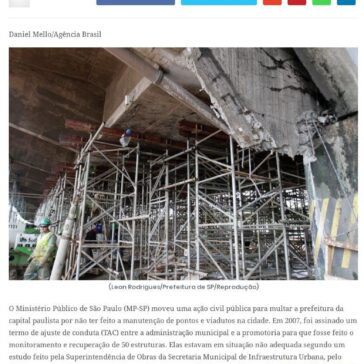 Falta de manutenção em viadutos pode render multa à Prefeitura » SP AGORA – O portal de notícias de São Paulo – Sp Agora