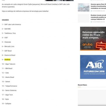 110 empresas de TI estão entre as melhores organizações para trabalhar – IP News