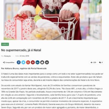 No supermercado, já é Natal – Newtrade