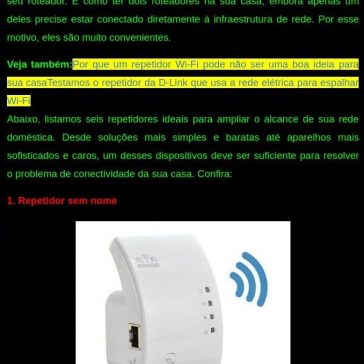 6 REPETIDORES DE SINAL QUE PODEM RESOLVER O PROBLEMA DE Wi-Fi DA SUA CASA. – Saran Noticias e Variedades