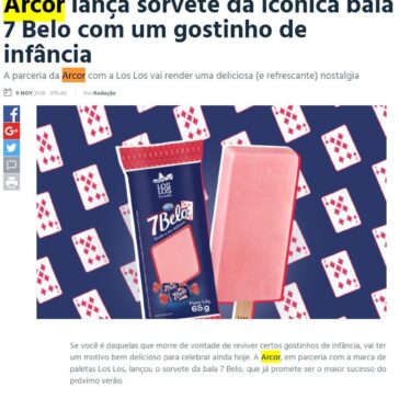 Arcor lança sorvete da icônica bala 7 Belo com um gostinho de infância – JP online