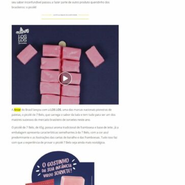 7 Belo virou Sorvete! Finalmente fizeram um picolé da icônica balinha da infância – Almanaque SOS
