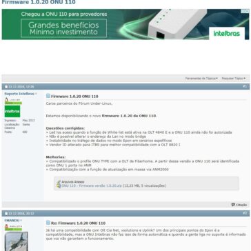Firmware 1.0.20 ONU 110 -Under-Linux.Org