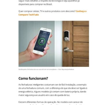Como funciona uma fechadura inteligente? Veja modelos e preços do aparelho-Tech tudo