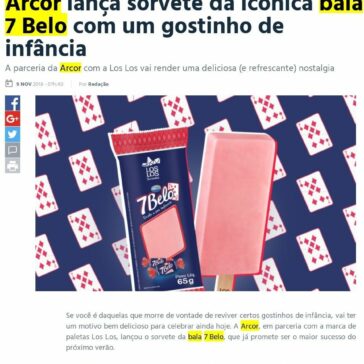 Arcor lança sorvete da icônica bala 7 Belo com um gostinho de infância – JP News